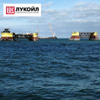 Строительство подводных межпромысловых трубопроводов на Каспийском шельфе